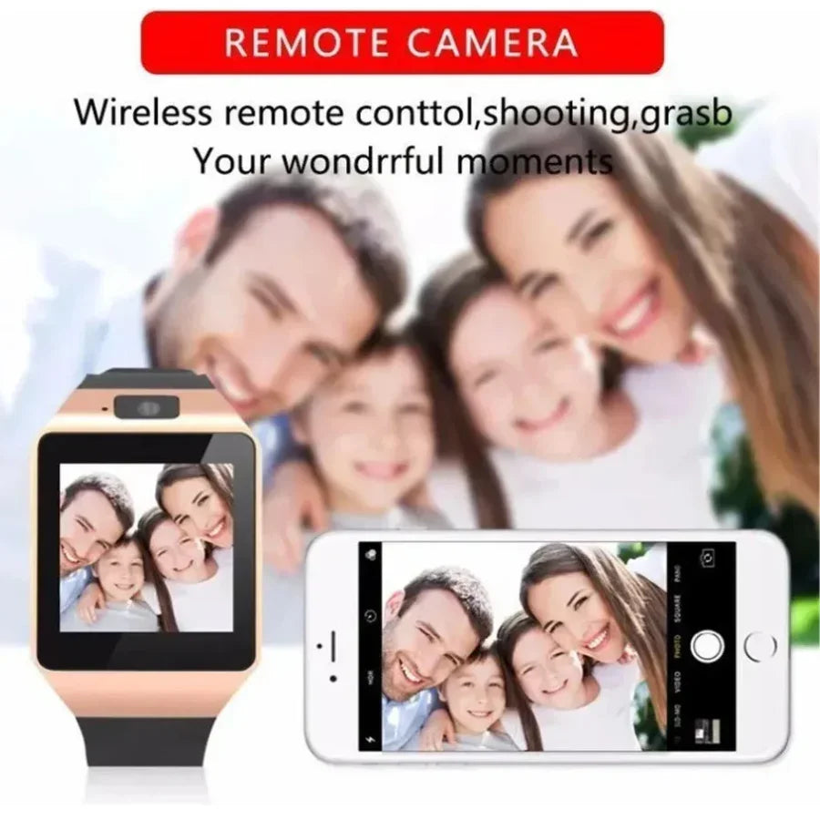 Reloj Inteligente DZ09 Smartwatch con Bluetooth, Cámara y SIM - Llamadas y Notificaciones-Mooth Shop-NPG