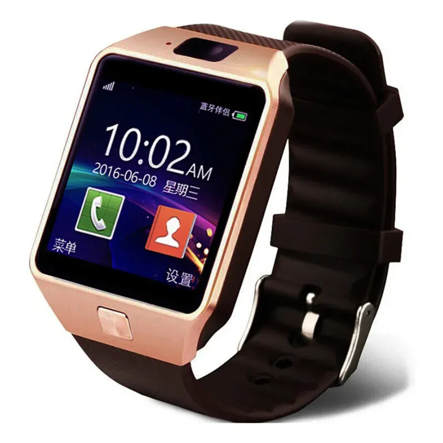 Reloj Inteligente DZ09 Smartwatch con Bluetooth, Cámara y SIM - Llamadas y Notificaciones-Mooth Shop-NPG