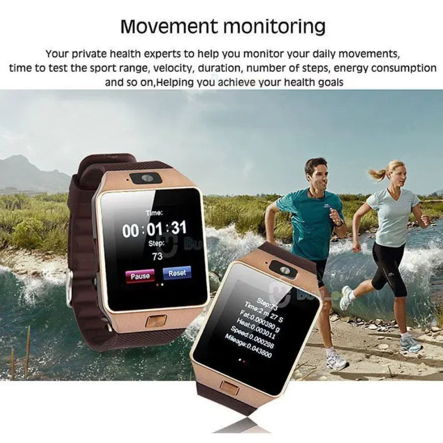 Reloj Inteligente DZ09 Smartwatch con Bluetooth, Cámara y SIM - Llamadas y Notificaciones-Mooth Shop-NPG