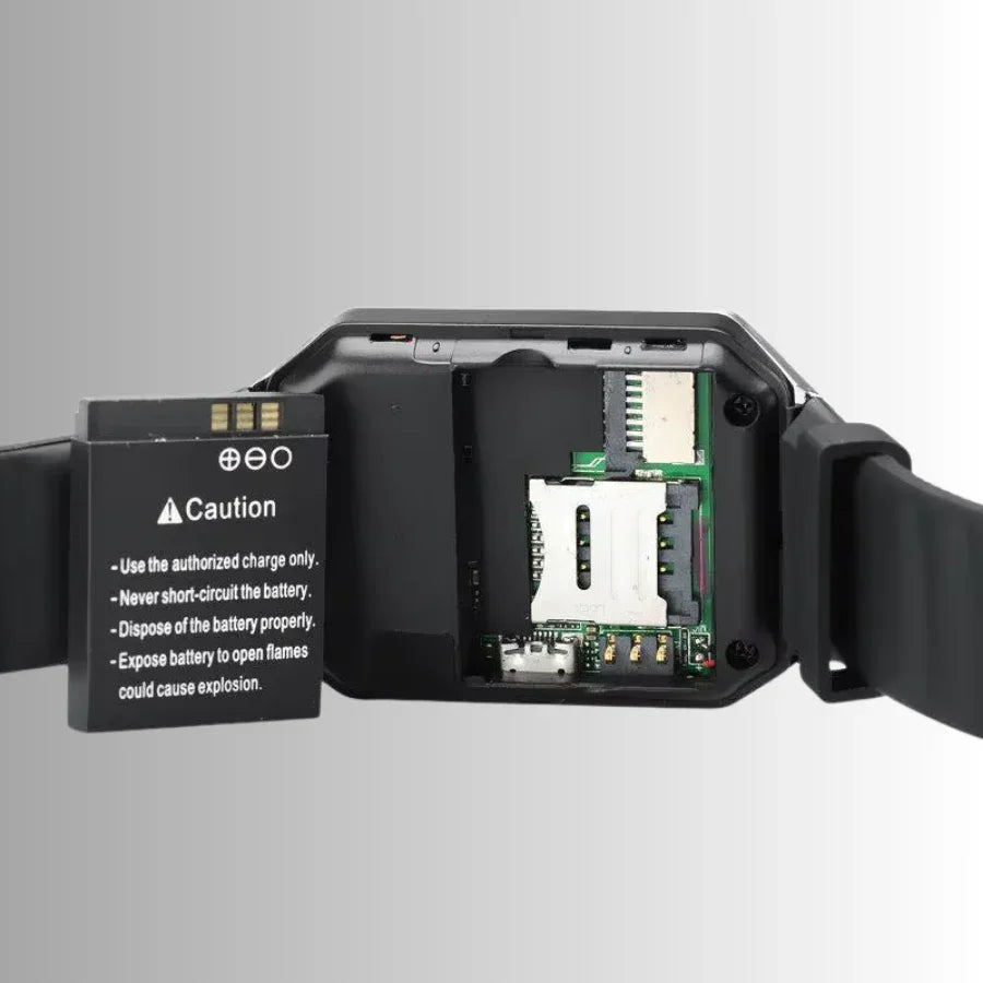 Reloj Inteligente DZ09 Smartwatch con Bluetooth, Cámara y SIM - Llamadas y Notificaciones-Mooth Shop-NPG