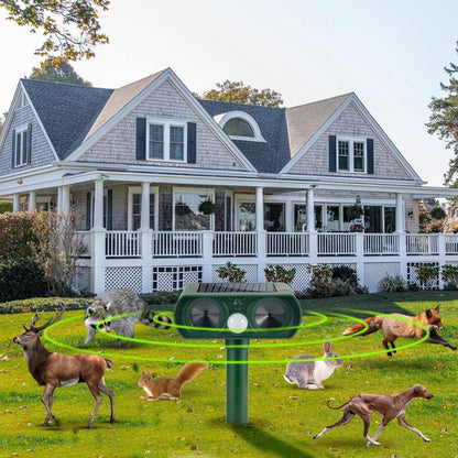 Repelente Ultrasónico Solar para Animales - Protección Exterior Inteligente-Mooth Shop-png