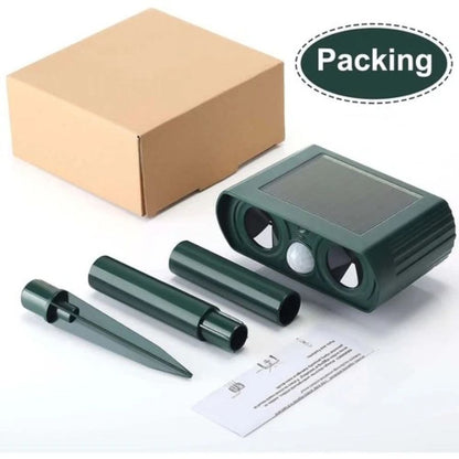 Repelente Ultrasónico Solar para Animales - Protección Exterior Inteligente-Mooth Shop-png