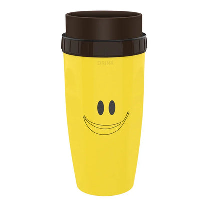 No Cover Twist Cup Travel Portable Cup Double Insulation Tumbler Straw Sippy Water Bottles Portable For Children Adults - Mooth Shop