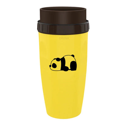 No Cover Twist Cup Travel Portable Cup Double Insulation Tumbler Straw Sippy Water Bottles Portable For Children Adults - Mooth Shop