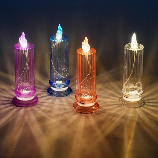 LED Electronic Candle Light Birthday And Wedding Celebration Christmas Candle Lights Home Christmas Decorations - Mooth Shop