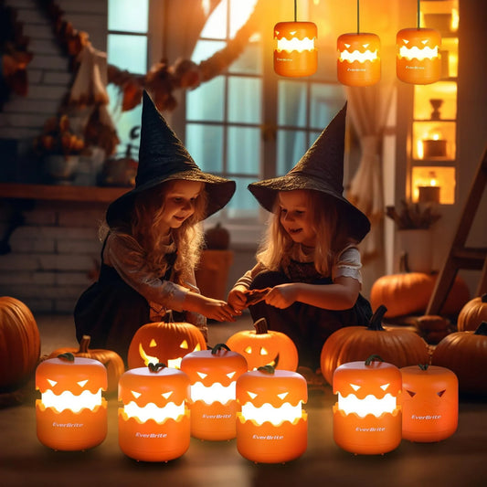 Halloween Pumpkin Foldable Party Decoration LED Small Night Lamp - Mooth Shop