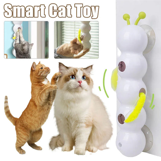 Teasing Cat Toy Automatic Pes Toy With Tail Motion Activated Kitten Toy Rechargeable Smart Interactive Cat Toy Pet Products - Mooth Shop