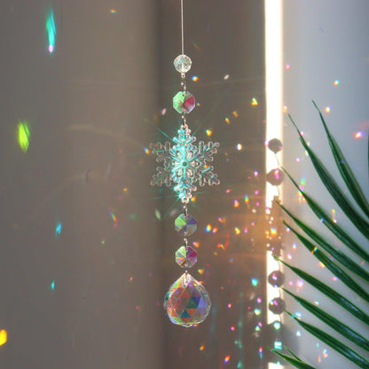 Snowflake Crystal Sun Catcher - Mooth Shop