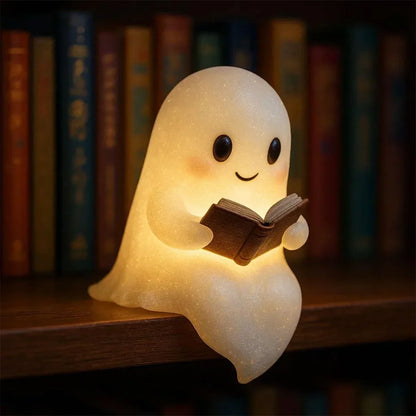 Cute LED Ghost Night Light Sleep Lamp Halloween - Mooth Shop