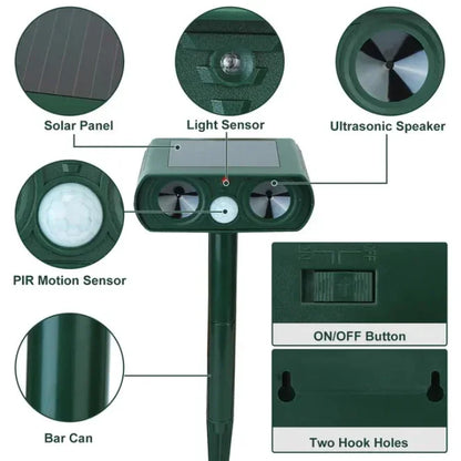 Ultrasonic Animal Repellent - Mooth Shop