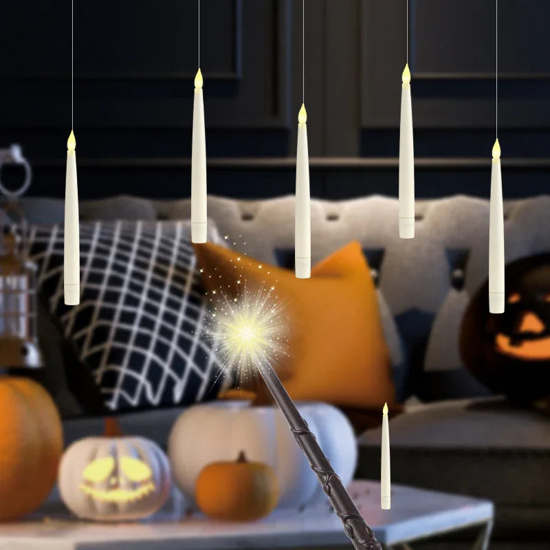 Suspension Remote Control Electronic Candle Christmas Decoration Holiday Set - Mooth Shop