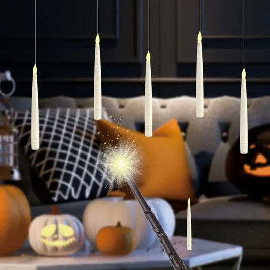 Suspension Remote Control Electronic Candle Christmas Decoration Holiday Set - Mooth Shop