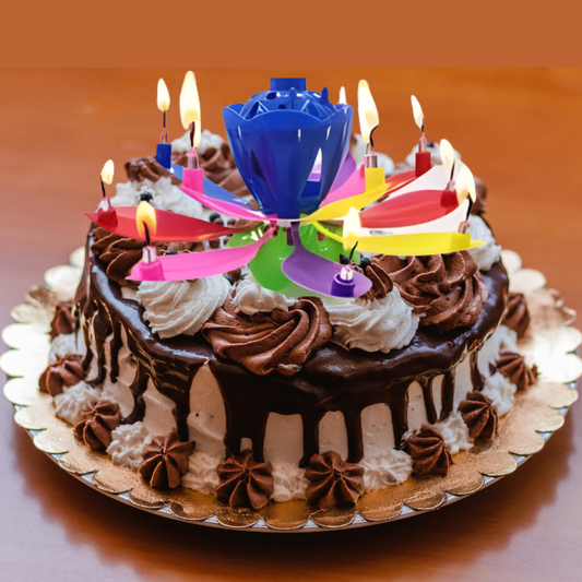 1Music Lotus Birthday Music Happy Birthday Song Candle - Mooth Shop vídei