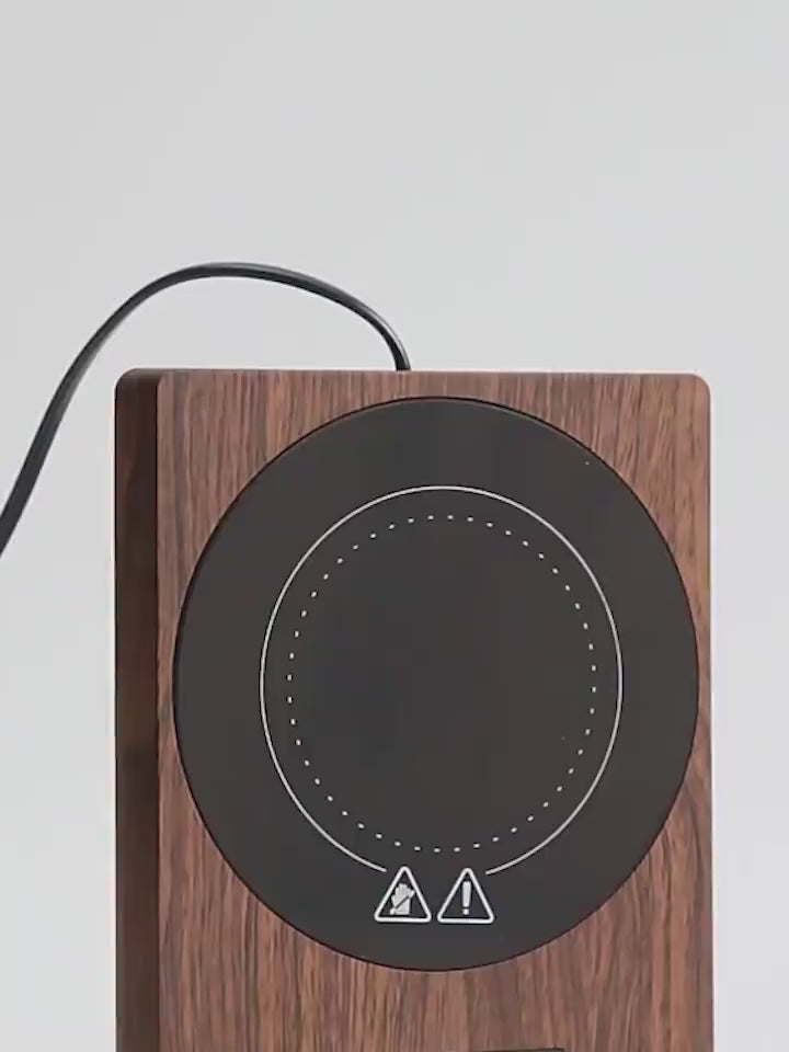 Warm The Milk Automatically By Heating The Coaster